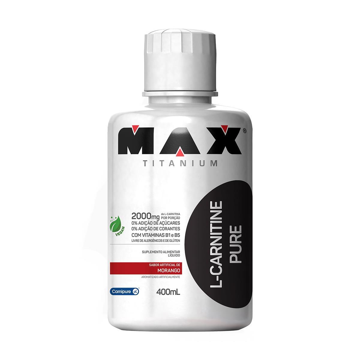 L-Carnitine Pure 400ml - Max Titanium